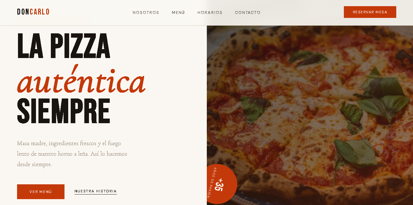 Pizzería Don Carlo